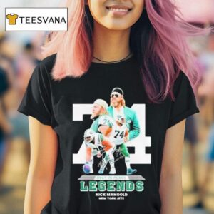 Nick Mangold New York Jets Forever Legends Rest In Peace T Shirt