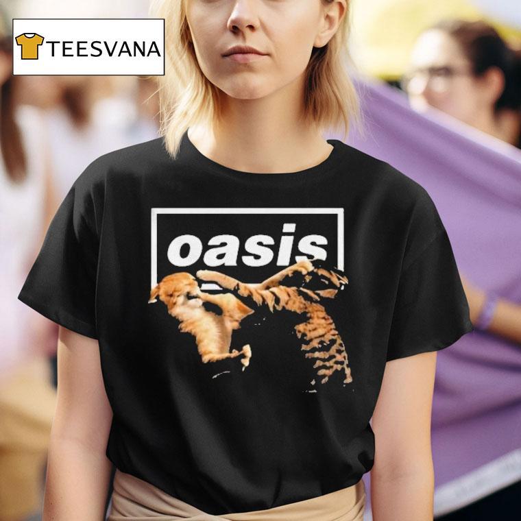 Oasis Gallagher Kitties Ca T Shirt