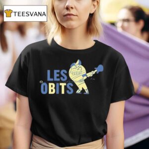 Obits Baseball T Shirt