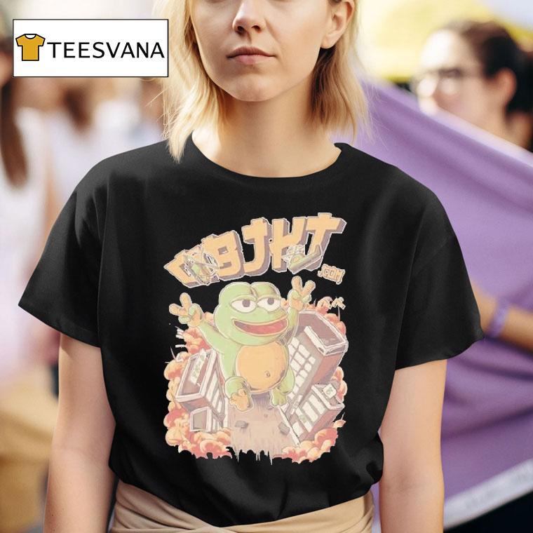 Objkt Pepe City Stomper Frog T Shirt