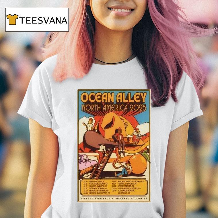 Ocean Alley North America Tour T Shirt