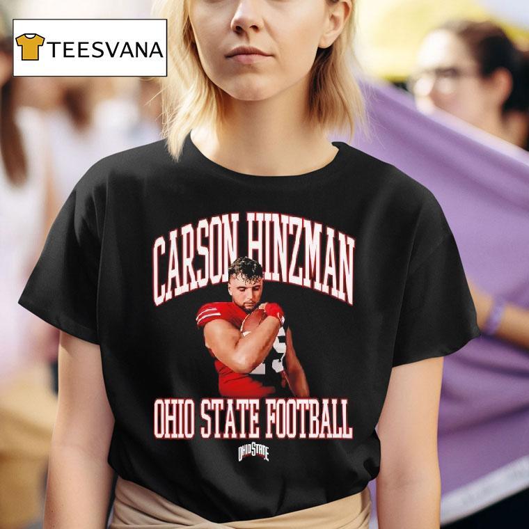 Ohio State Football Carson Hinzman Illustrated T Shirt