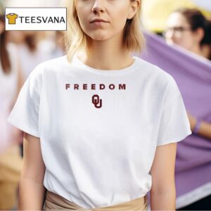 Oklahoma Sooners X Freedom Charlie Kirk The University Of Oklahoma T Shirt