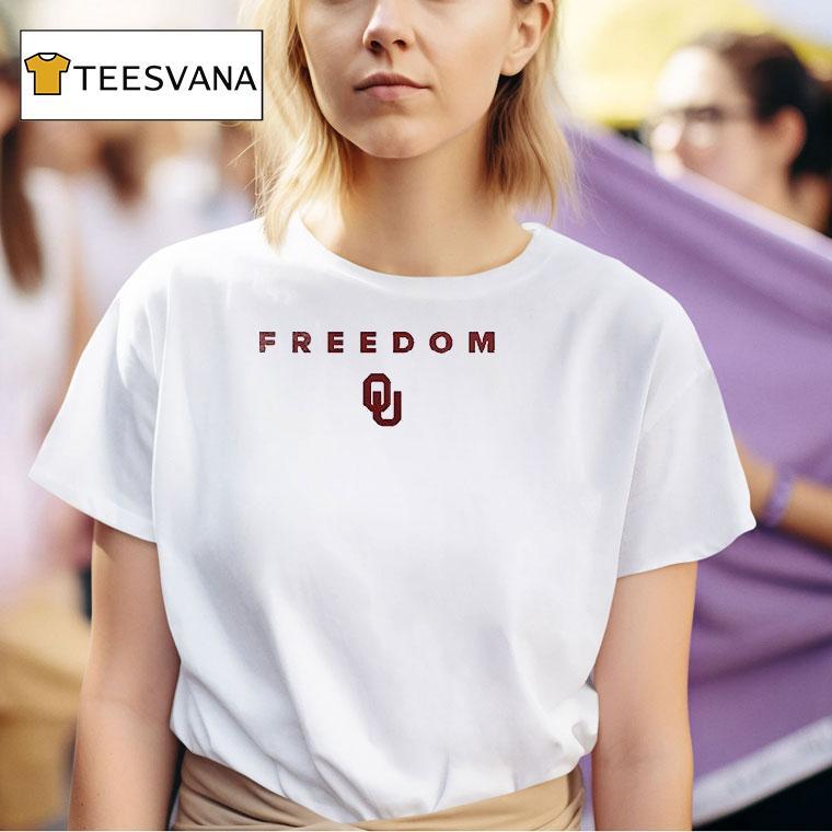 Oklahoma Sooners X Freedom Charlie Kirk The University Of Oklahoma T Shirt