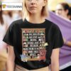 One Does Not Stop Buying Books Because There Is No More Shelf Space T Shirt