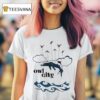 Owl City Flying Whale T Shirt