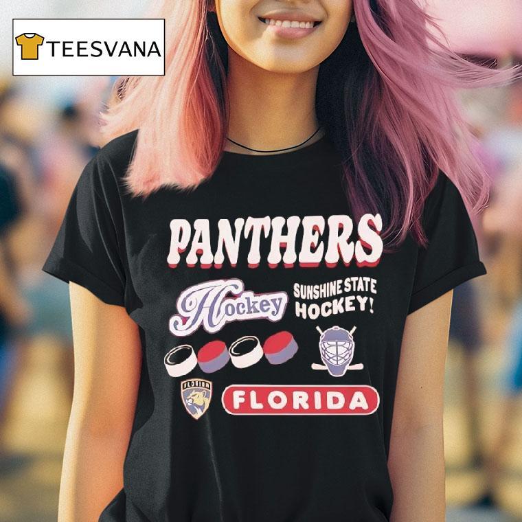 Panthers Sunshine State Hockey Florida T Shirt