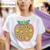 Peach Pit Caterpillar Apple T Shirt