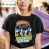 Peanuts Characters Vs Delaware Fightin Blue Hens It S The Most Wonderful Time Of The Year T Shirt