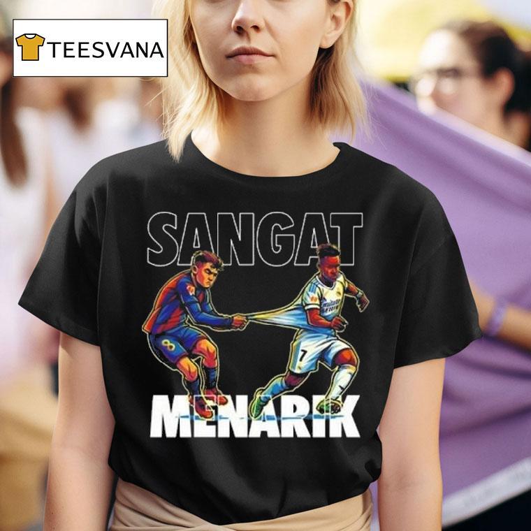  Pedri Pulling Vini Sangat Menarik T Shirt