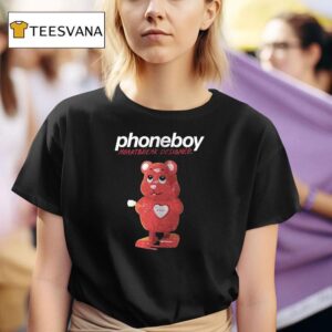Phoneboy Heartbreak Designer Tour Roster Masco T Shirt