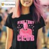 Pink Tony Soprano Club T Shirt