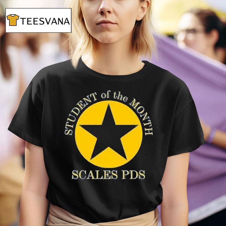 Players Little Student Of The Month Scales Pds T Shirt