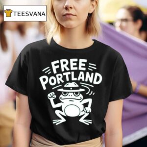 Portland Frog Free Portland T Shirt