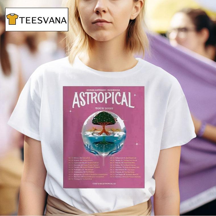 Rawayana And Bomba Estreo Astropical Tour T Shirt