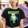 Resist Portland Frog Empower Justice Equality T Shirt