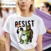 Resist Portland Frog Penguin Bear Resist Abolish Ice T Shirt