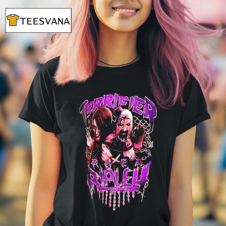 Ripple Junction Black Rhea Ripley X Terrifier Superstar Graphic T Shirt