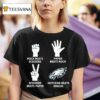 Rock Beats Scissors V Paper Beats Rock Scissors Beats Paper Nothing Beats Philadelphia Eagles T Shirt