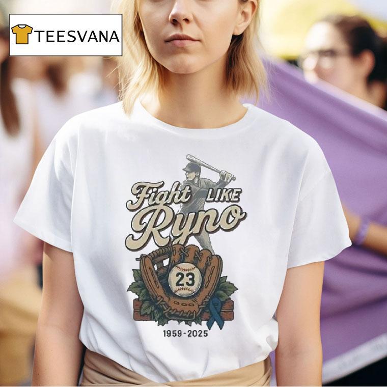 Ryne Sandberg Chicago Cubs Fight Like Ryno T Shirt