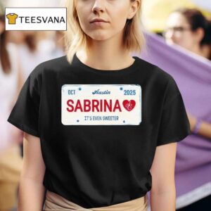Sabrina Carpenter Austin October T Shirt