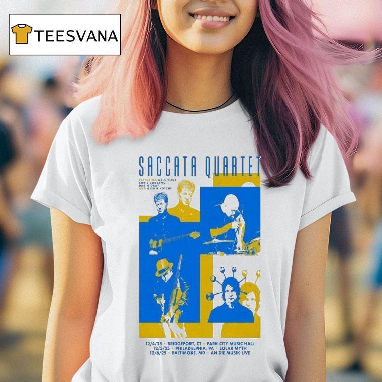 Saccata Quartet Tour December T Shirt