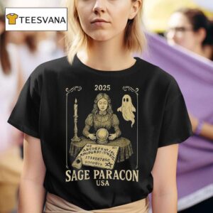 Sage Paracon Usa Ghost Halloween T Shirt