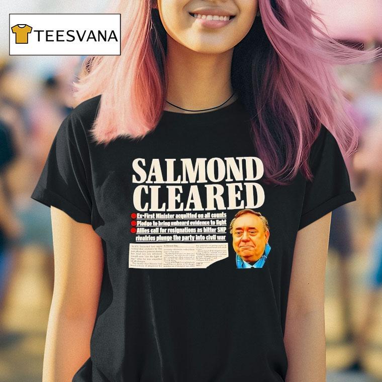 Salmond Cleared Magazine T Shirt