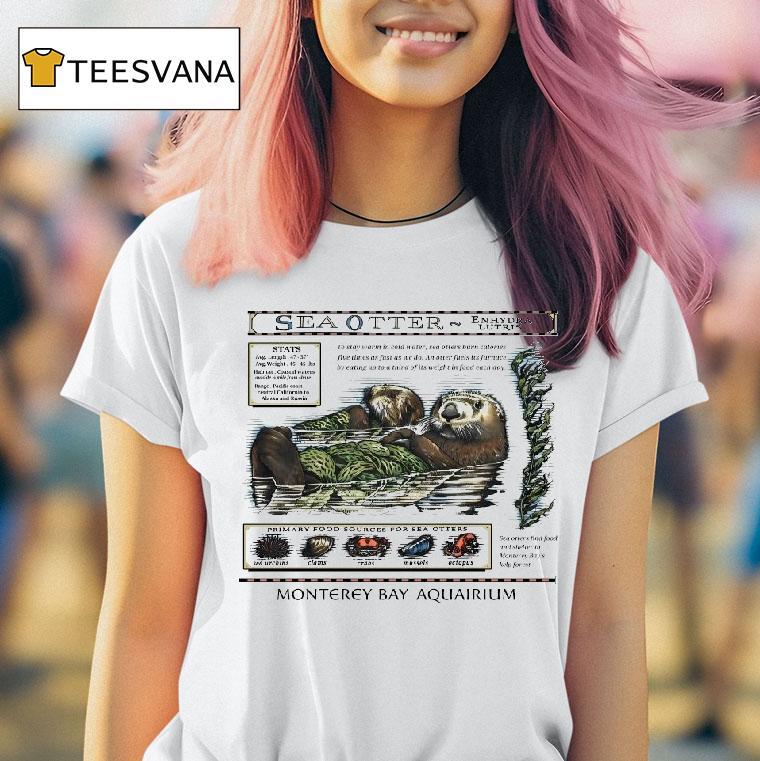 Sea Otter Monterey Bay Aquarium Swiftie T Shirt