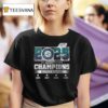 Seattle Mariners Al West Champions Name Roster T Shirt
