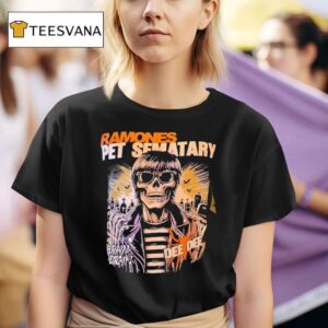 Skeleton Ramones Pet Sematary T Shirt