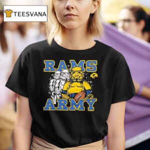Star Wars X Los Angeles Rams Stormtroopers Rams Army T Shirt