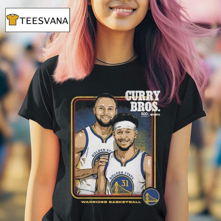 Steph Curry Seth Curry Golden State Warriors Step Brothers T Shirt