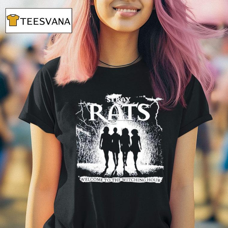 Stray Rats Welcome To The Witching Hour T Shirt
