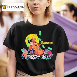 Supreme All Dogs Go To Heave Fall Winter Collection Character T Shirt