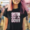System Of A Down Tour Sick New World Neon T Shirt