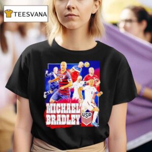 Team Usa Soccer Michael Bradley Farewell Match T Shirt