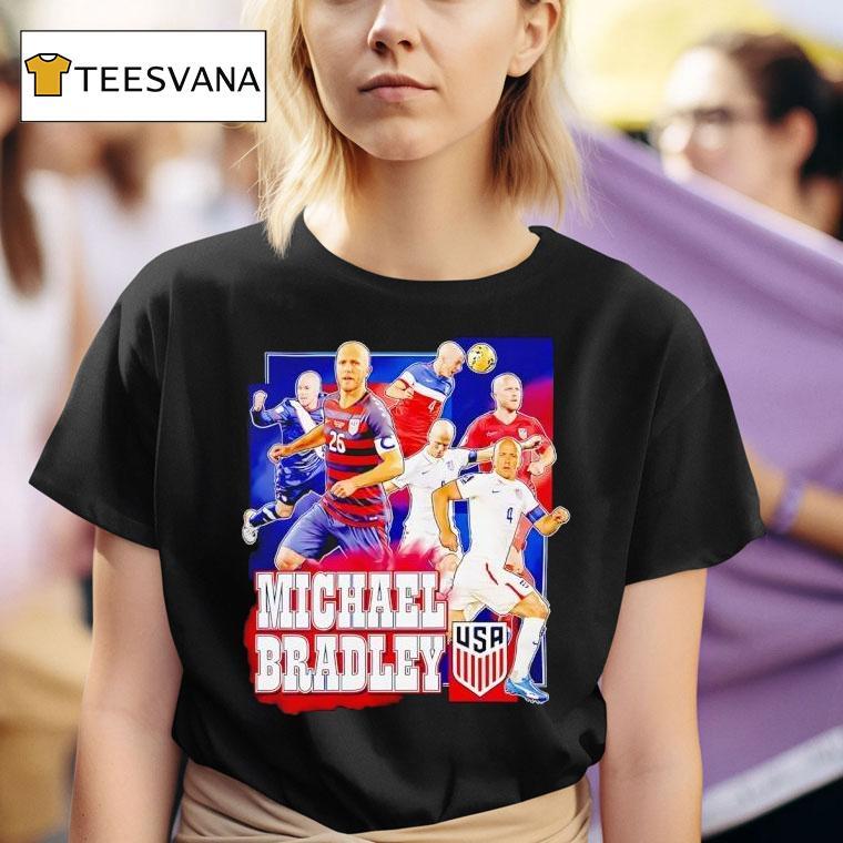 Team Usa Soccer Michael Bradley Farewell Match T Shirt