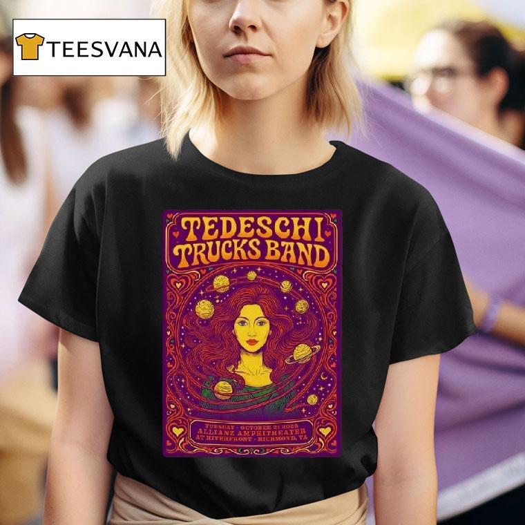 Tedeschi Trucks Band October In Richmond Va T Shirt