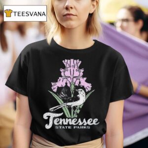 Tennessee State Parks Iris Mockingbird T Shirt
