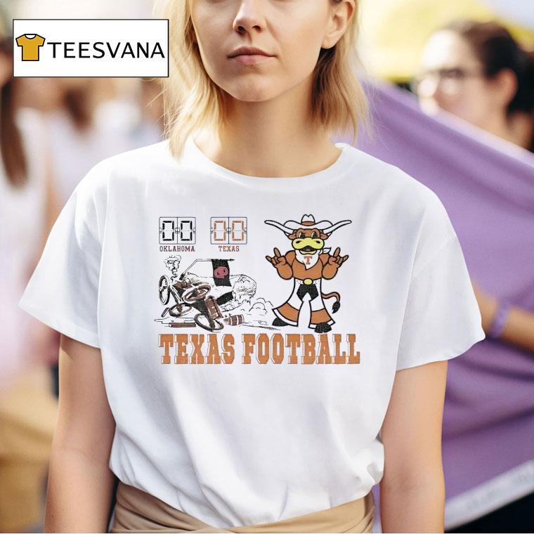 Texas Longhorns Vs Oklahoma Sooners Football T Shirt