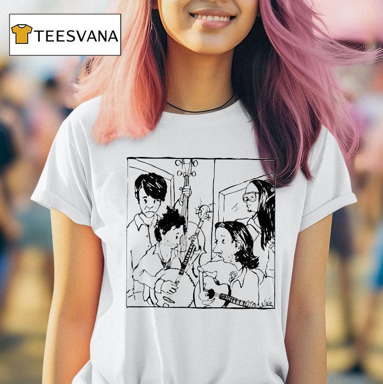 The Avett Brothers Seth Drawing T Shirt