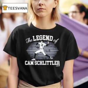 The Legend Of Cam Schlittler New York Yankees T Shirt