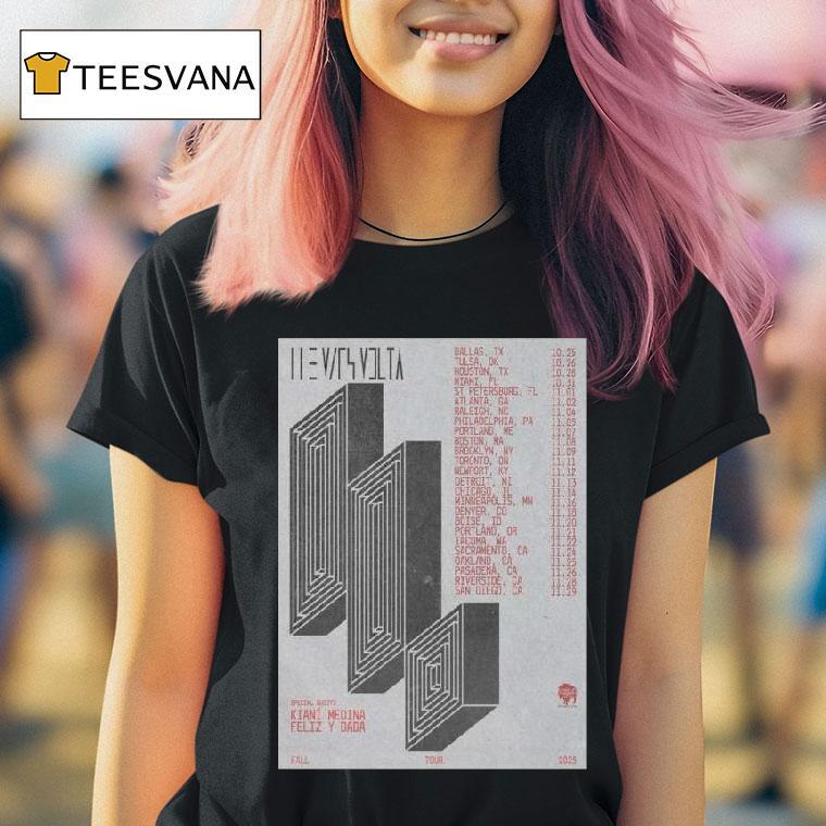 The Mars Volta Fall Tour T Shirt