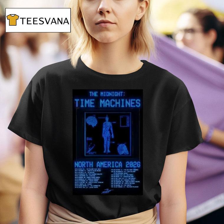 The Midnight Time Machines North America T Shirt