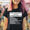 The Ten Dick Suck Commandments T Shirt