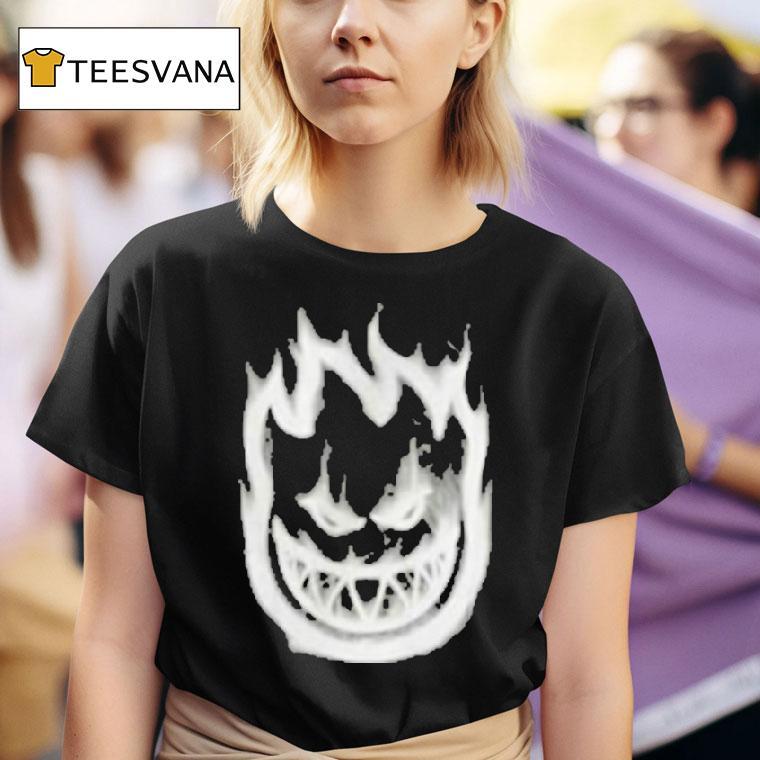 Theory Skate Spitfire Wheels Bighead Smoke T Shirt