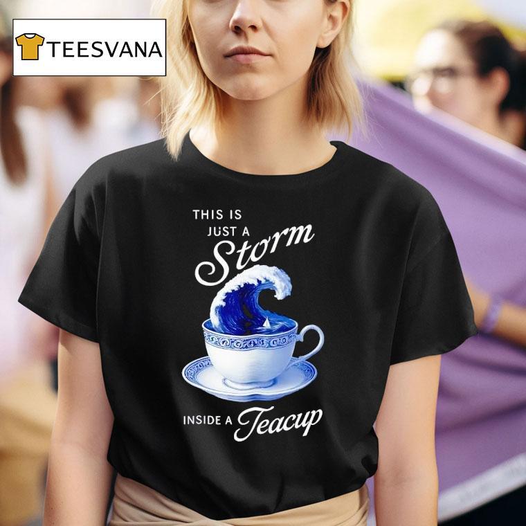 This Is Just A Storm Inside A Teacup T Shirt
