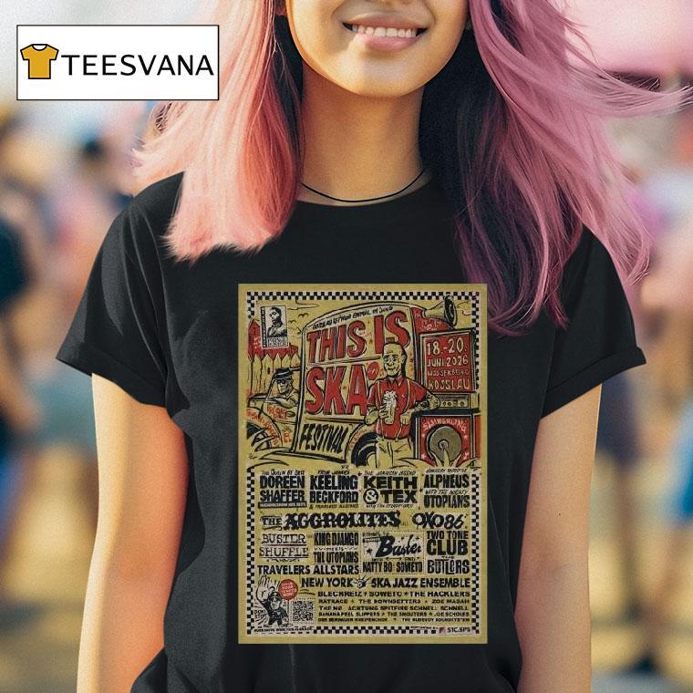 This Is Ska Festival Fall Tour Rosslau Germany T Shirt