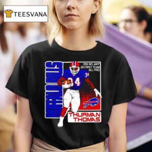 Thurman Thomas Buffalo Bills Nfl Mvp T Shirt